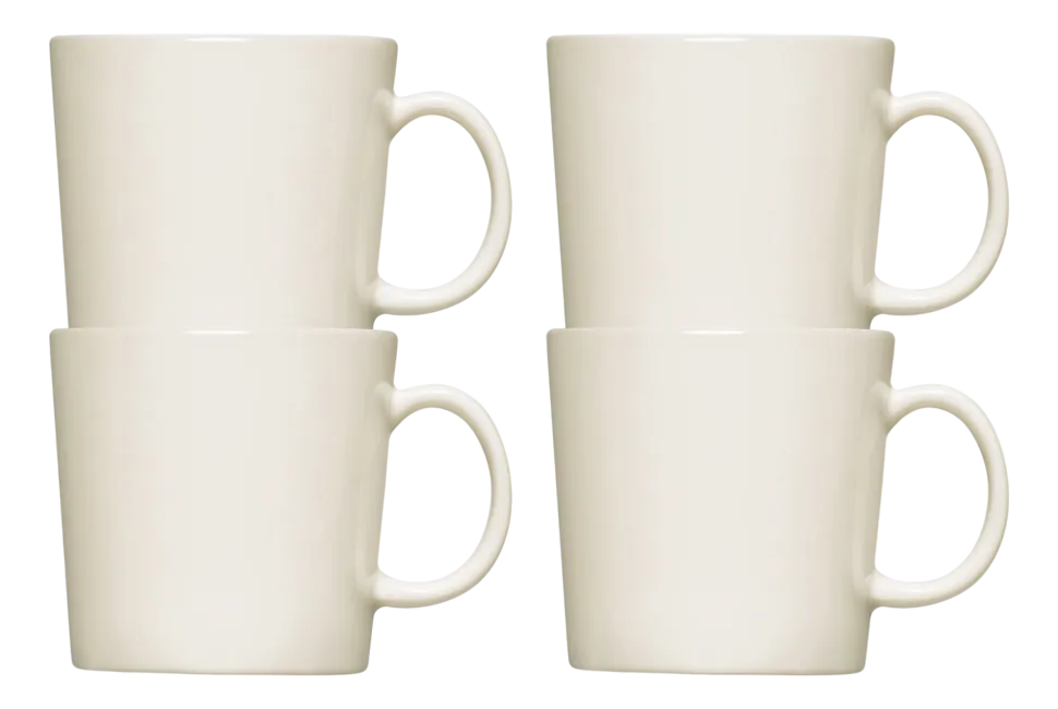 Mok Iittala Teema Wit 300 ml (Set van 4)