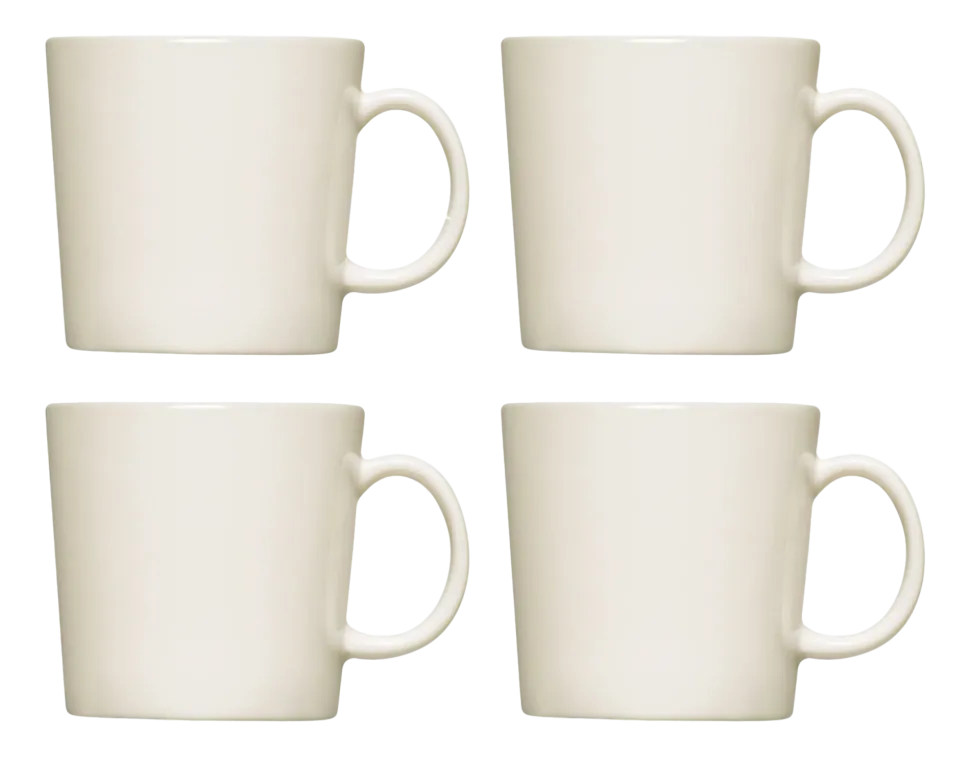 Mok Iittala Teema Wit 300 ml (Set van 4)
