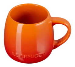 Le Creuset Mok Coupe Oranjerood 320ml (4-Delig) Outlet