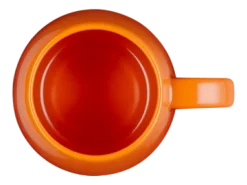 Le Creuset Mok Coupe Oranjerood 320ml (4-Delig) Outlet