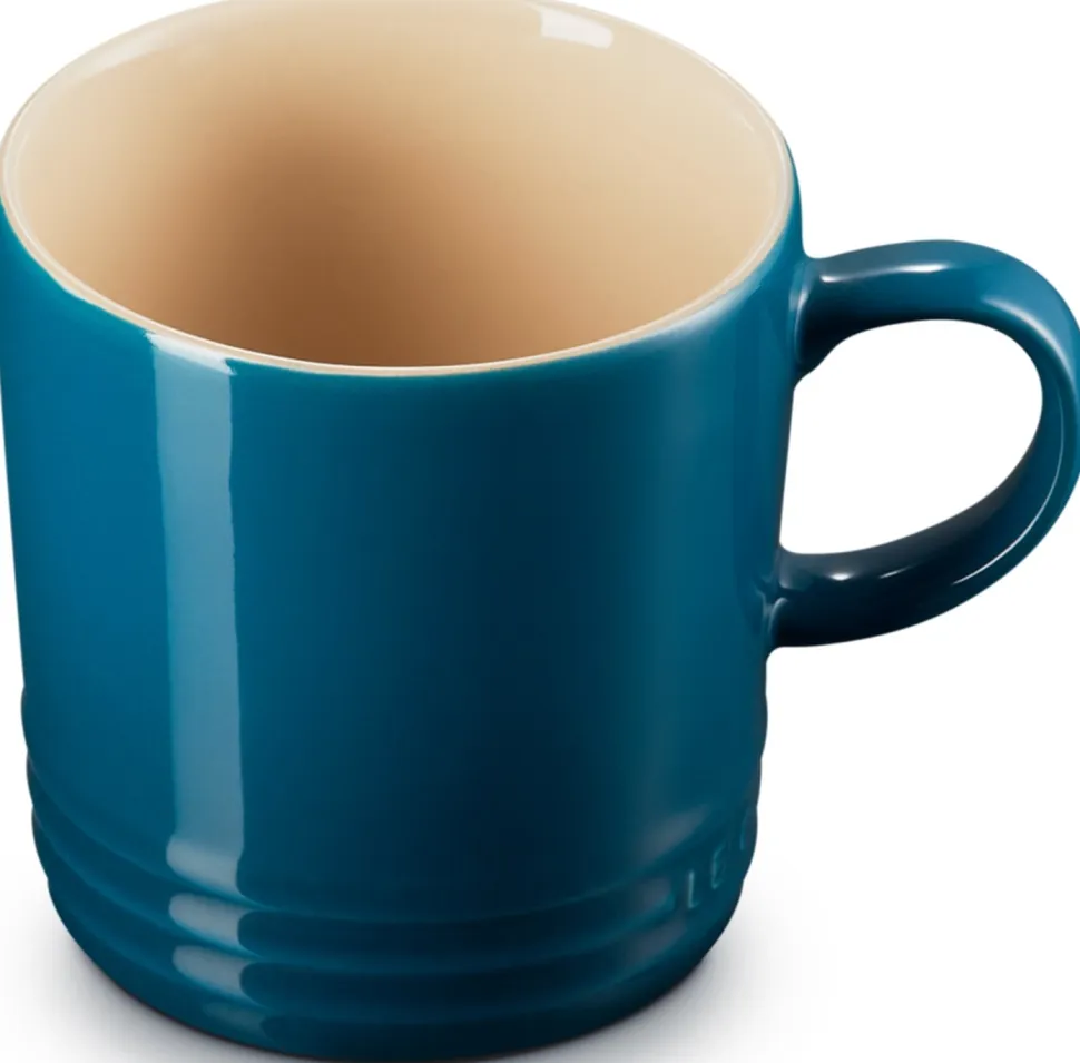 Mok Le Creuset Deep Teal 350ml (4-delig)