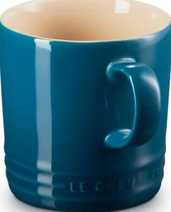 Mok Le Creuset Deep Teal 350ml (4-delig)