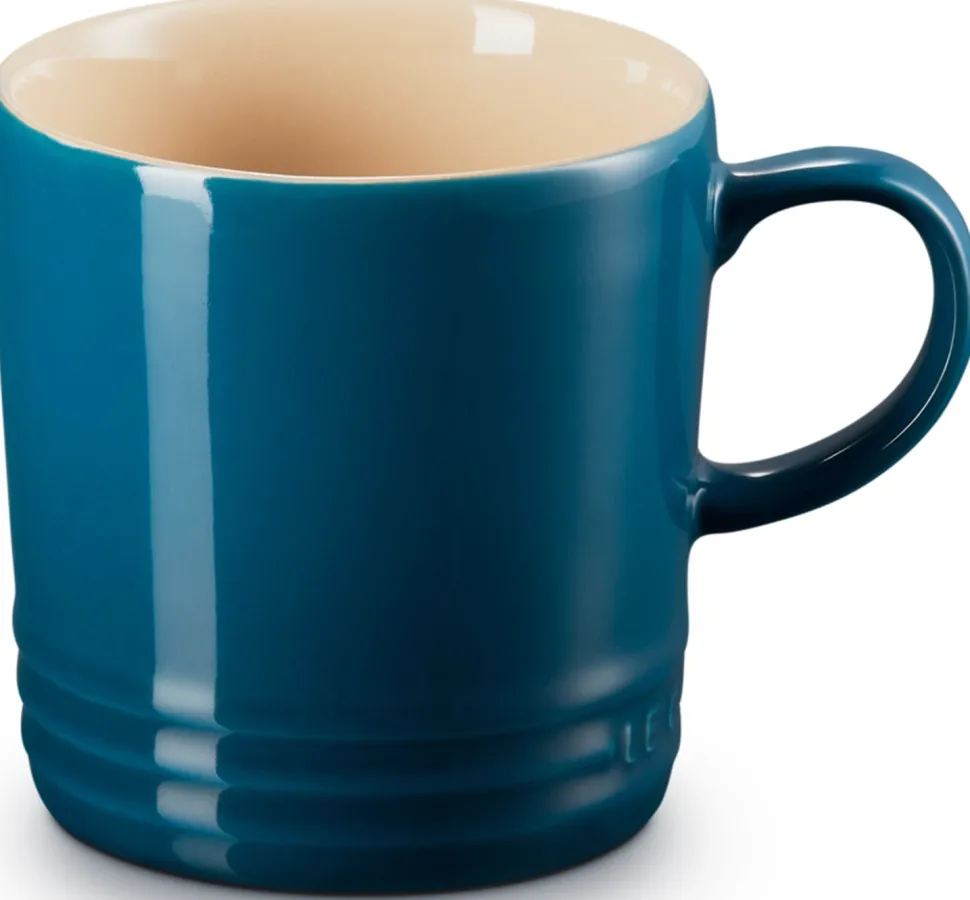 Mok Le Creuset Deep Teal 350ml (4-delig)