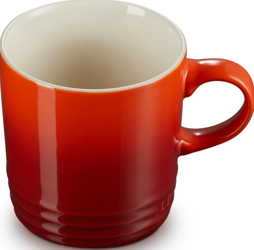 Mok Le Creuset Kersenrood 350ml (4-delig)