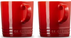 Le Creuset Mok Kersenrood 350ml (2-Delig) Clearance