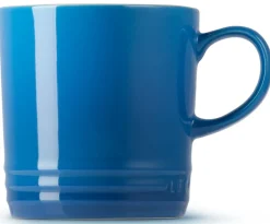 Le Creuset Mok Marseilleblauw 350ml (4-delig) Sale