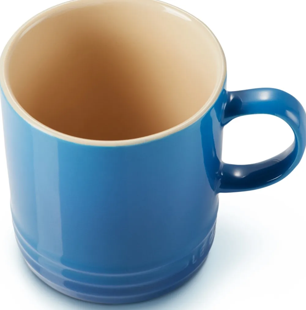 Le Creuset Mok Marseilleblauw 350ml (4-delig) Sale