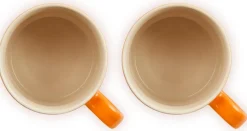 Mok Le Creuset Oranjerood 350ml (2-Delig)