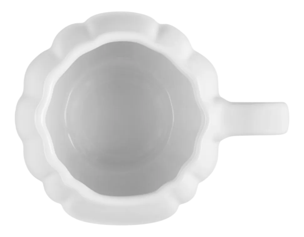 Mok Le Creuset Pompoen met deksel White 400 ml