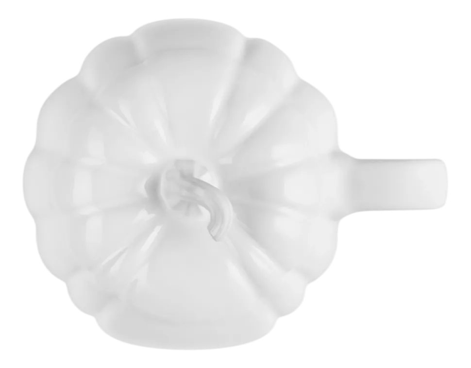 Mok Le Creuset Pompoen met deksel White 400 ml