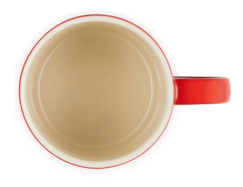 Mok Le Creuset Winter Holly Collection Kersenrood 350ml (4-Delig)