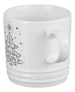 Mok Le Creuset Wit Kerstboom 350ml