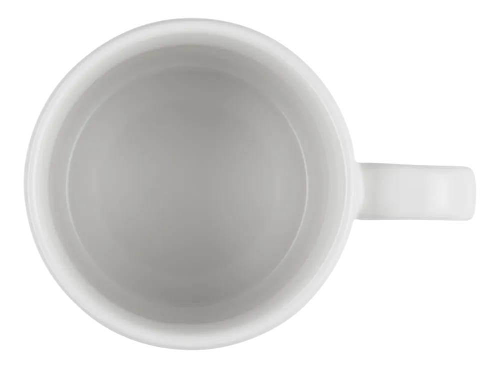 Le Creuset Mok Wit Kerstman 350ml Outlet