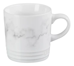 Mok Le Creuset Wit Marble 350ml (4-Delig)