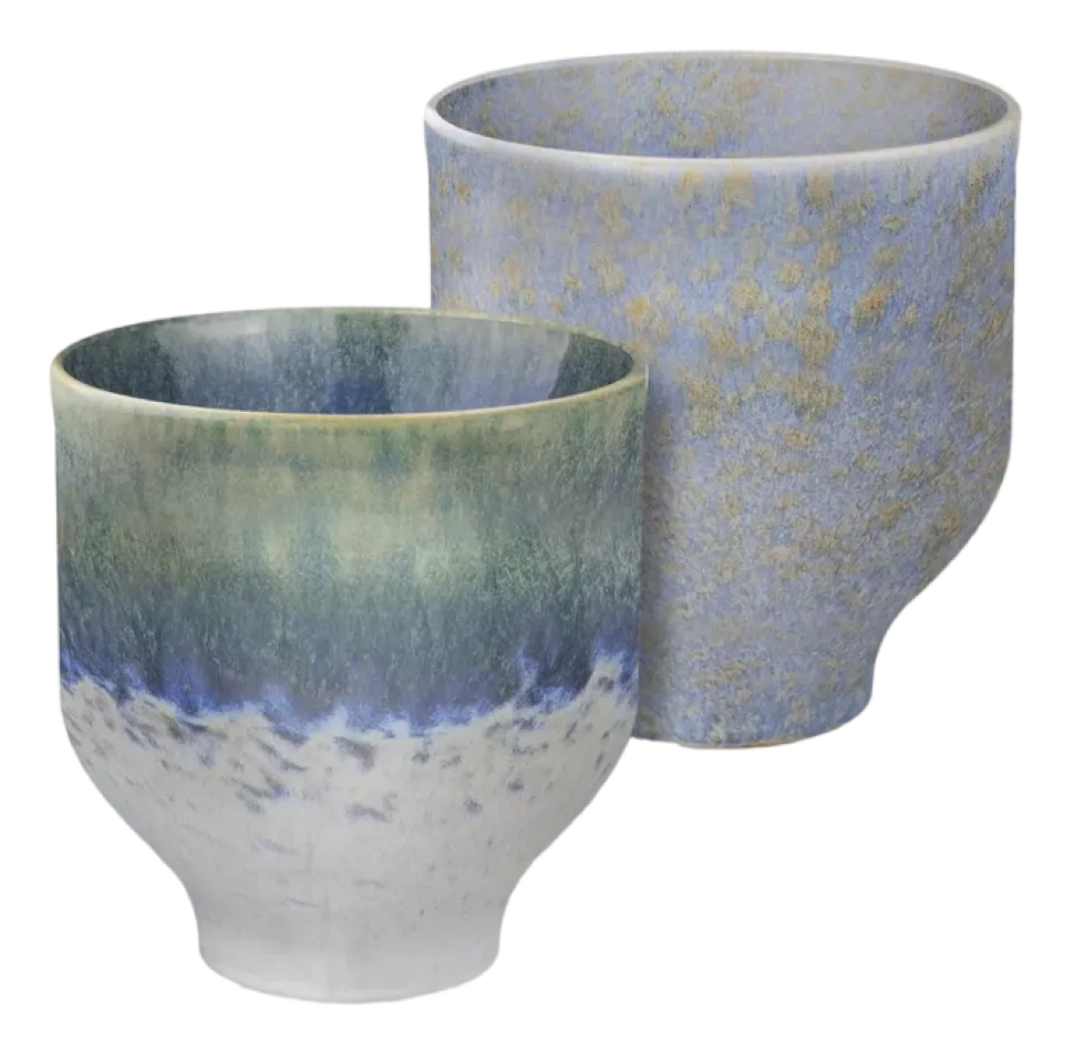 Mok Mette Ditmer Elements Blue Tones (Set van 2)