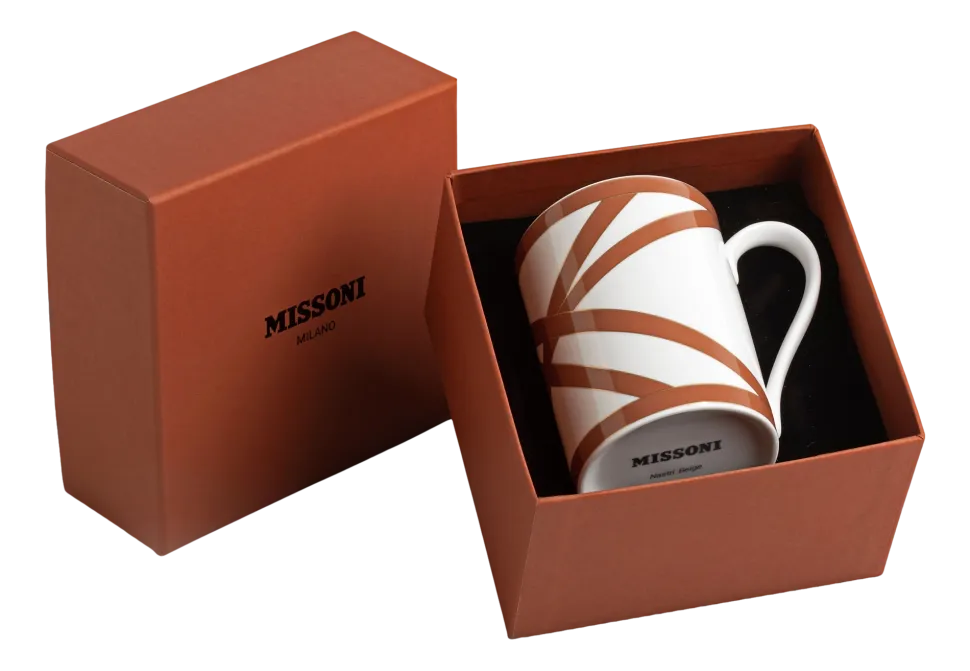 Mok Missoni Luxury Gift Box Nastri Beige 370 ml