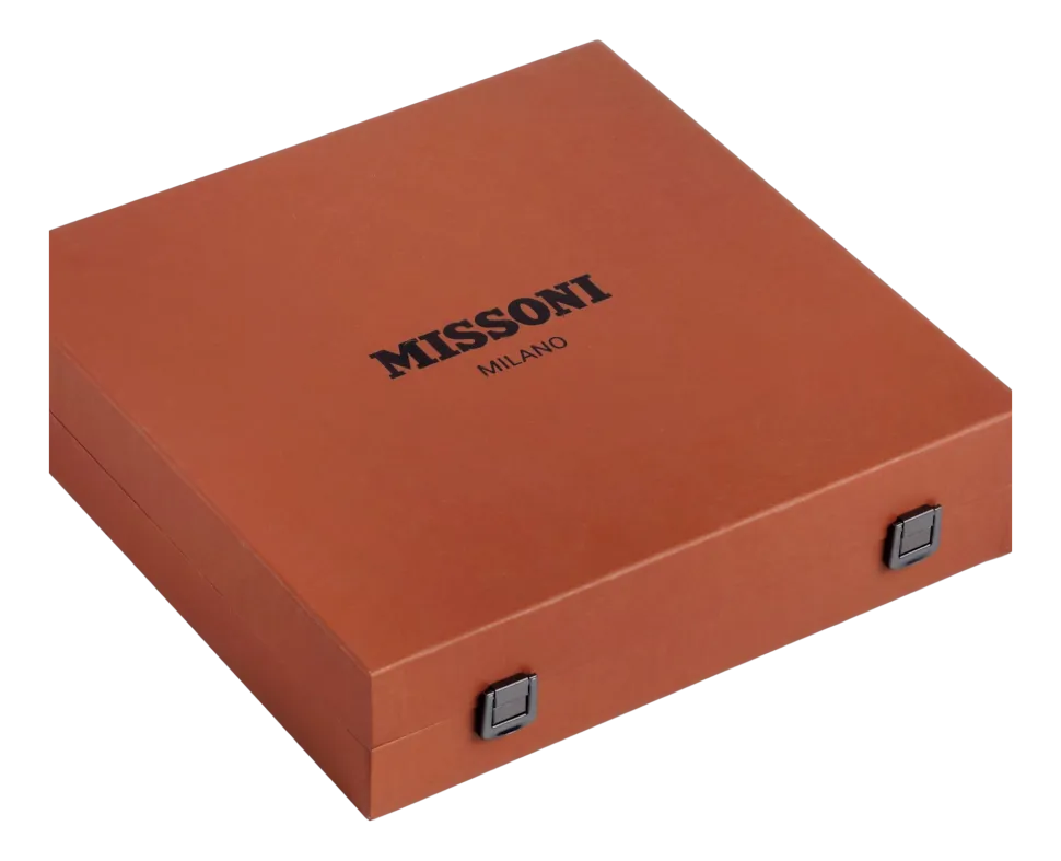 Mok Missoni Luxury Gift Box Zig Zag White Arabic Cup (Set van 6)