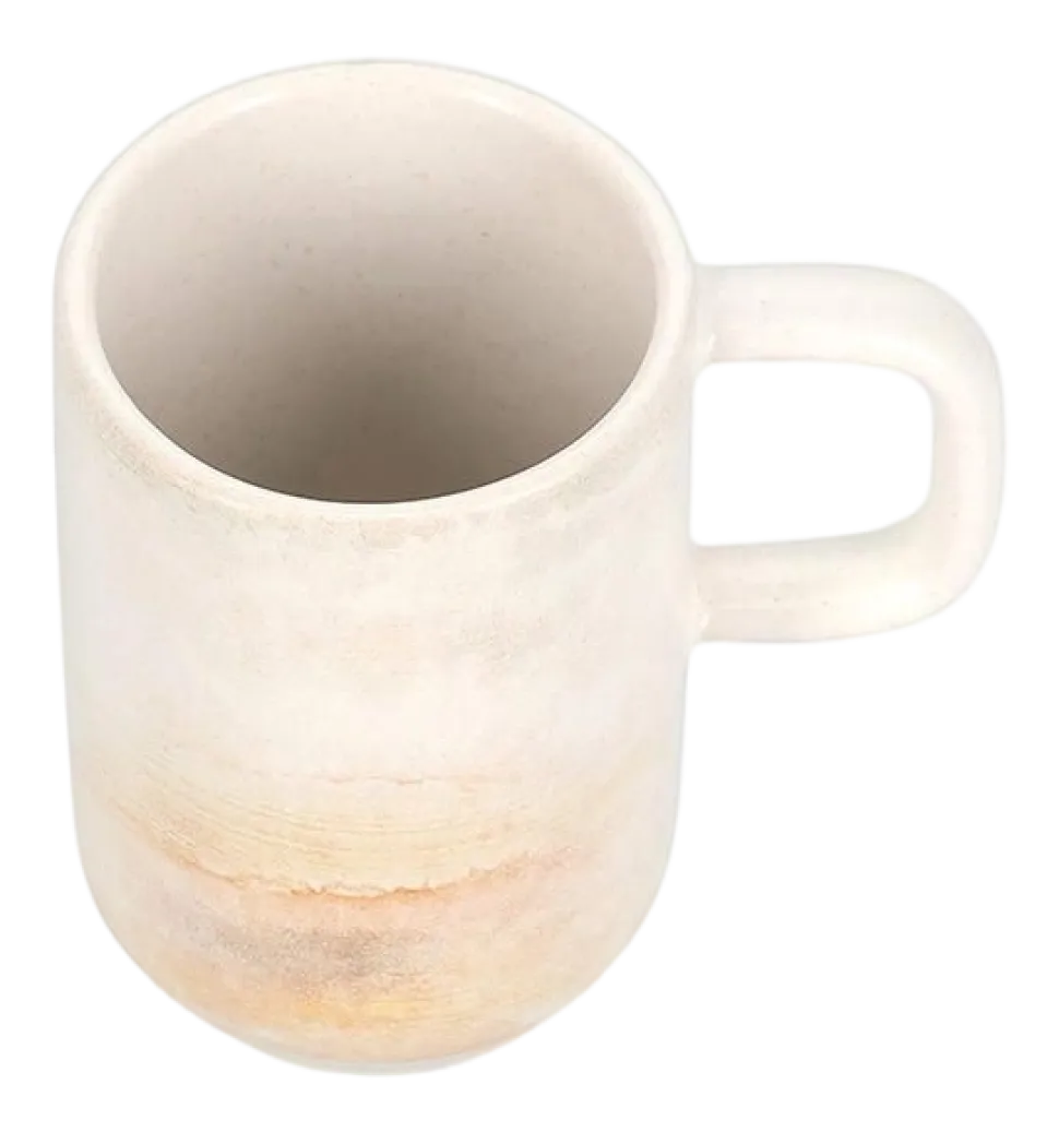 Mok Salt & Pepper Aquarel Sunrise Beige 300 ml (Set van 4)