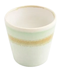 Mok Salt & Pepper Flow Groen 100 ml (Set van 4)