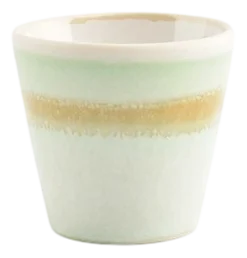 Mok Salt & Pepper Flow Groen 100 ml (Set van 4)