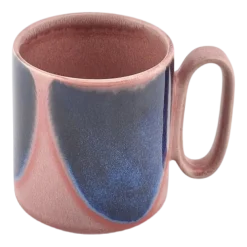 Salt & Pepper Mok Paint Pink / Blue 390 ml (Set van 4) Sale