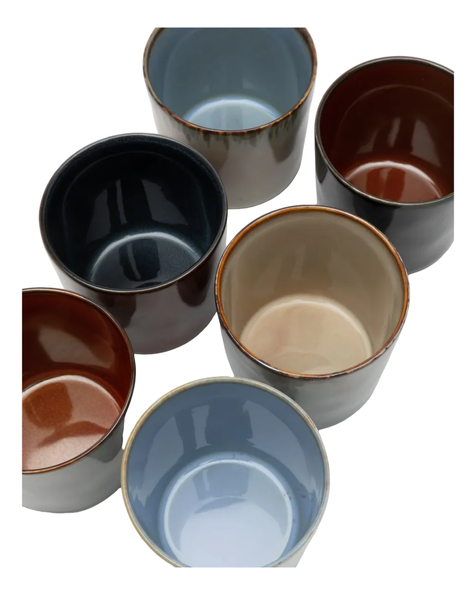 Mok Serax Terres De Rêves Tableware By Anita Le Gr Smoky Blue Rust 230 ml