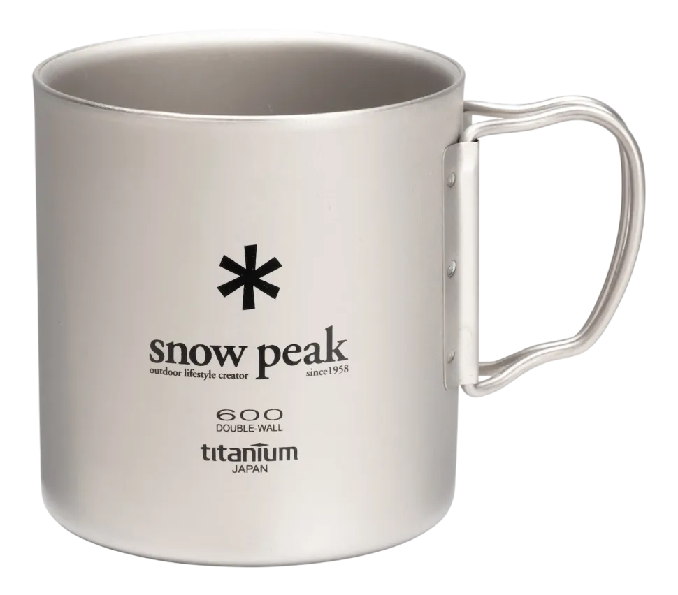 Mok Snow Peak Titanium Double Wall 600ml