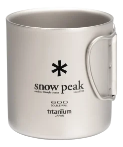 Mok Snow Peak Titanium Double Wall 600ml