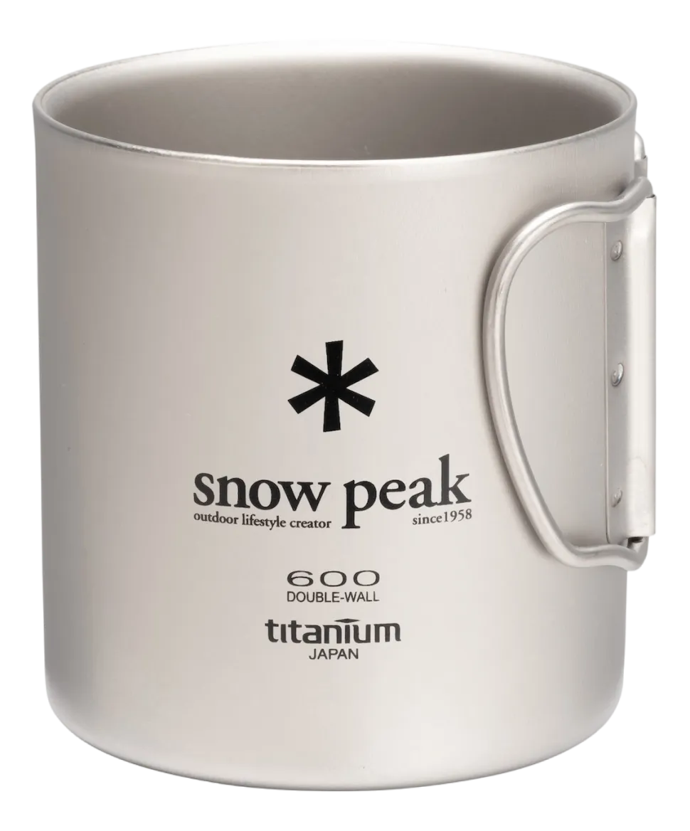 Mok Snow Peak Titanium Double Wall 600ml