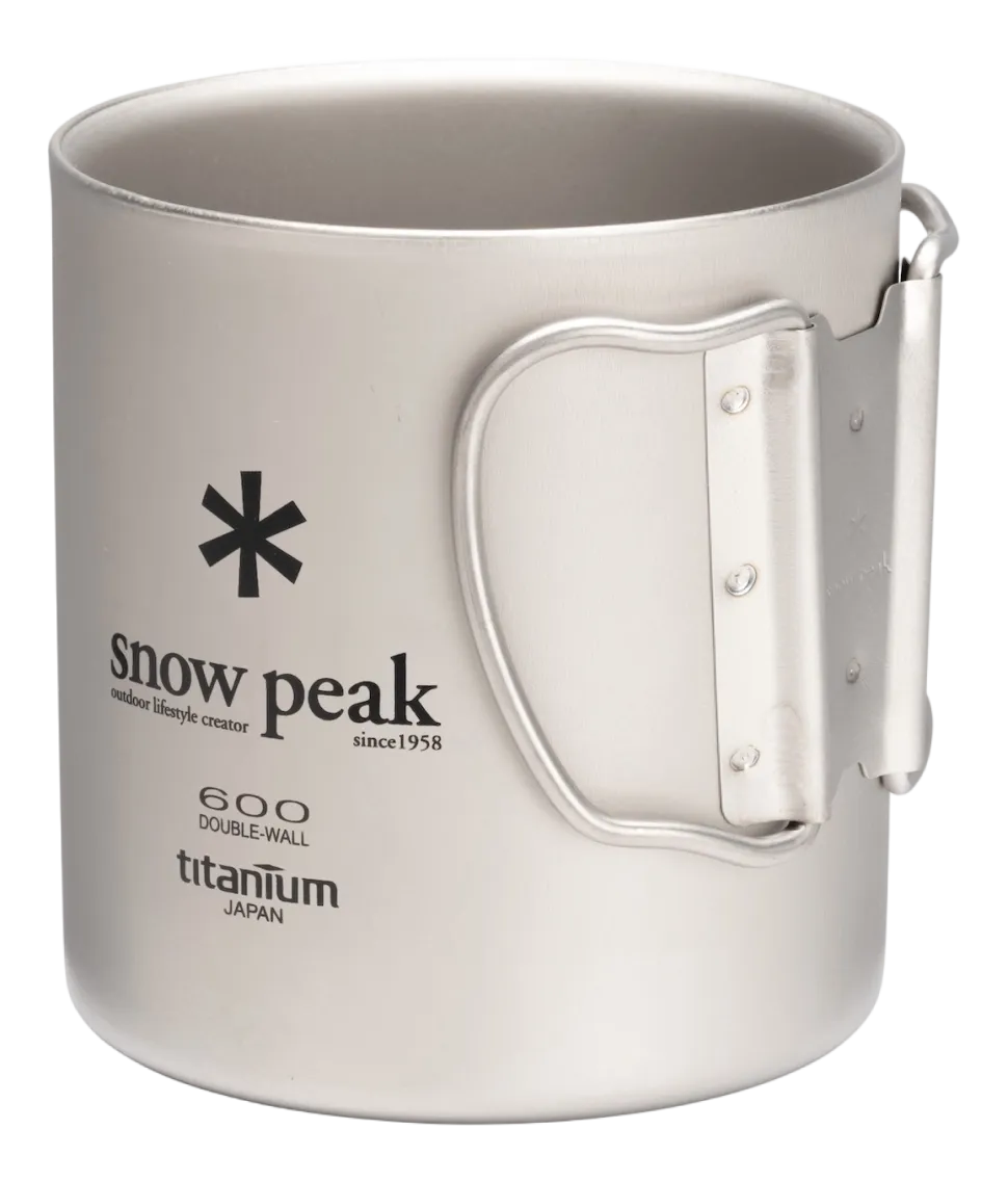 Mok Snow Peak Titanium Double Wall 600ml
