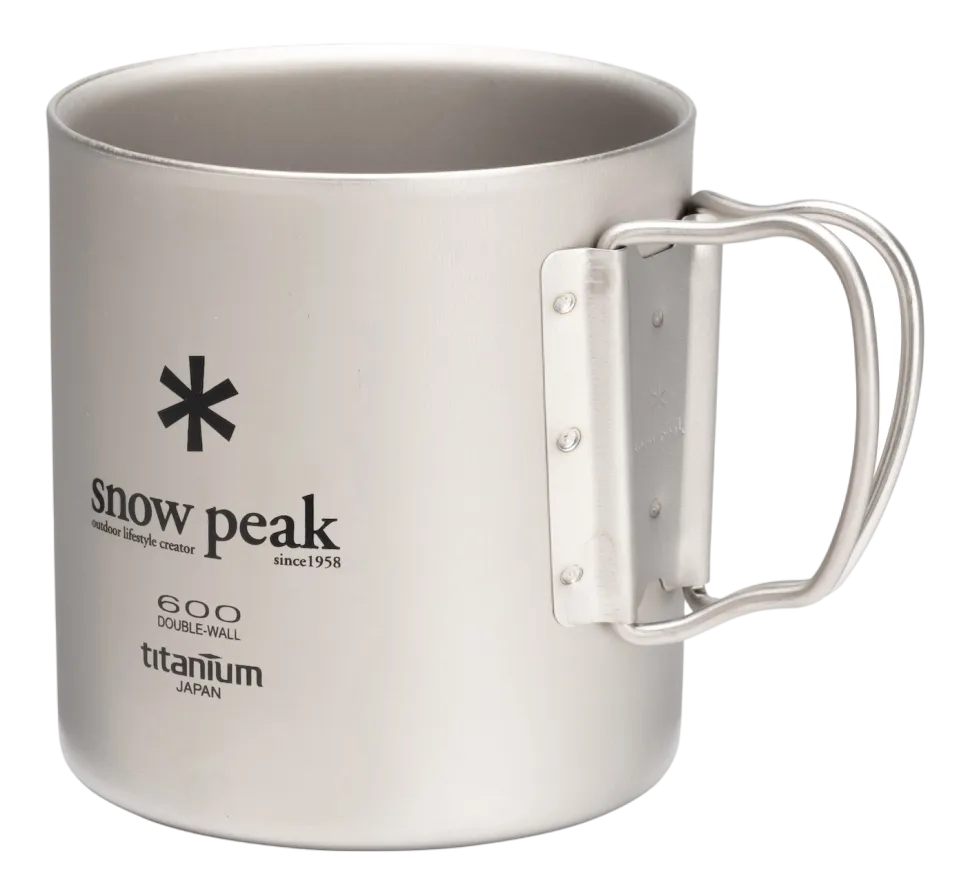 Mok Snow Peak Titanium Double Wall 600ml