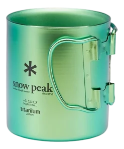 Snow Peak Mok Titanium Double Wall Green 450ml