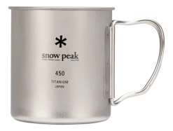 Mok Snow Peak Titanium Single Wall Silver 450ml