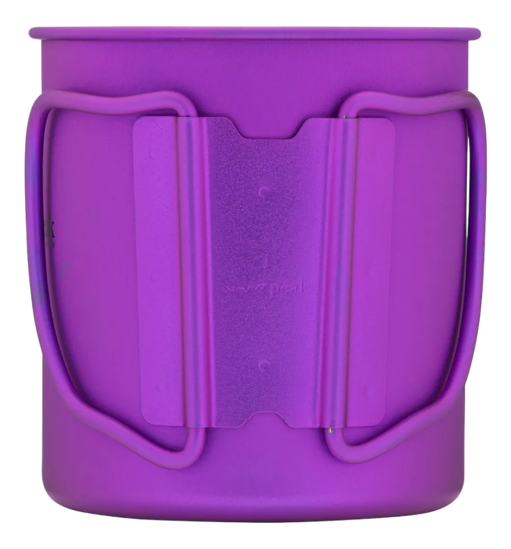 Snow Peak Mok Titanium Single Wall Purple 450ml Outlet