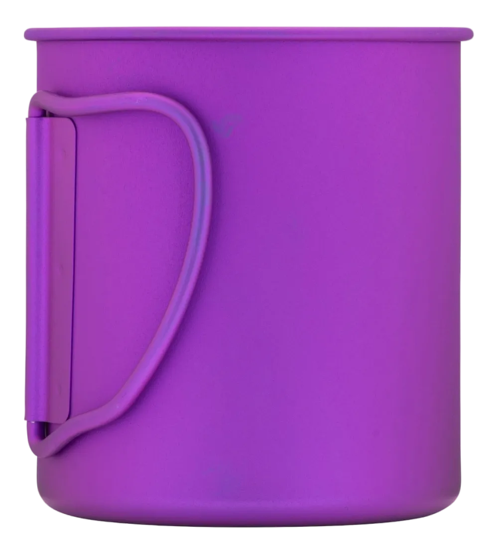Snow Peak Mok Titanium Single Wall Purple 450ml Outlet