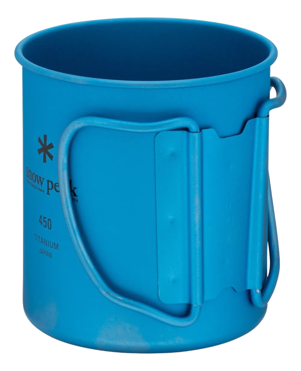 Snow Peak Mok Titanium Single Wall Blue 450ml New