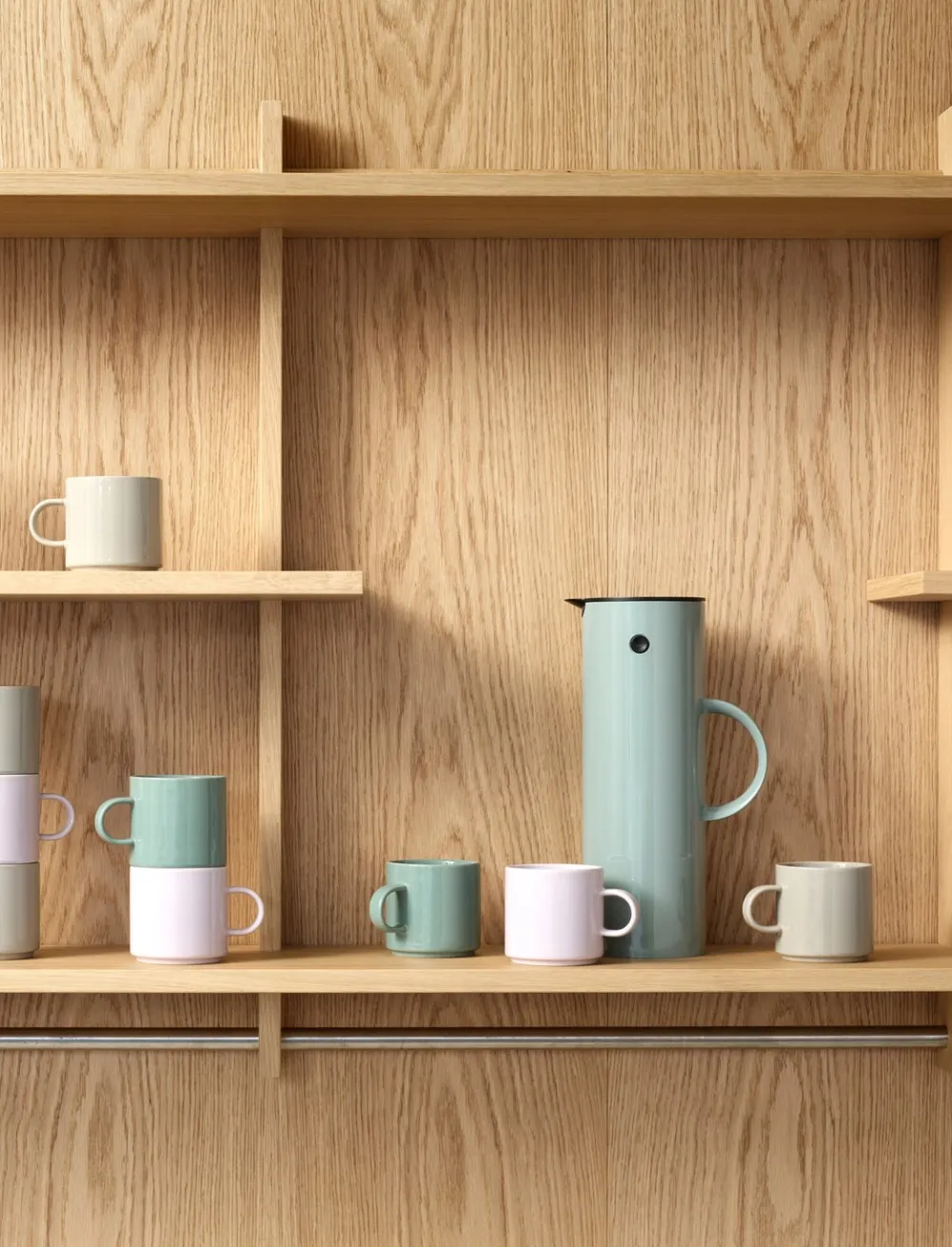 Stelton Mok Dusty Green 200 ml (Set van 2) New