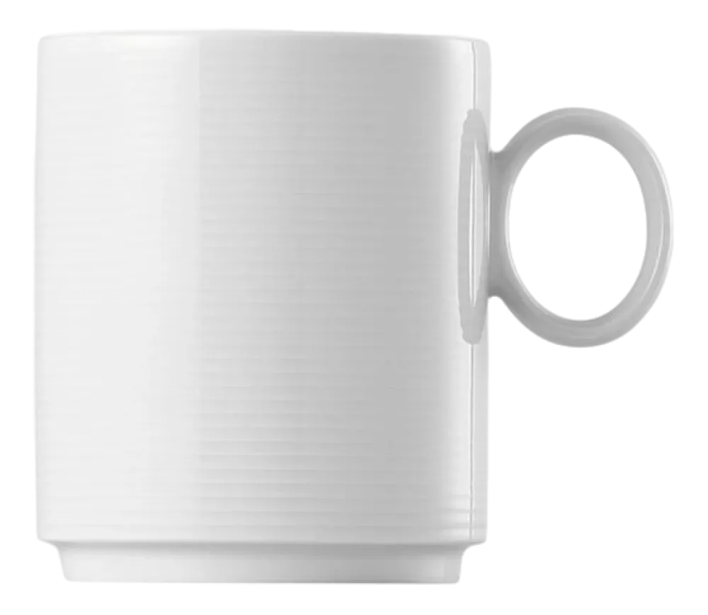 Thomas Mok Loft With Handle Large Stackable White 380 ml Online