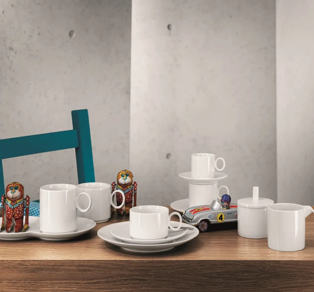 Thomas Mok Loft With Handle Stackable White 330 ml Sale