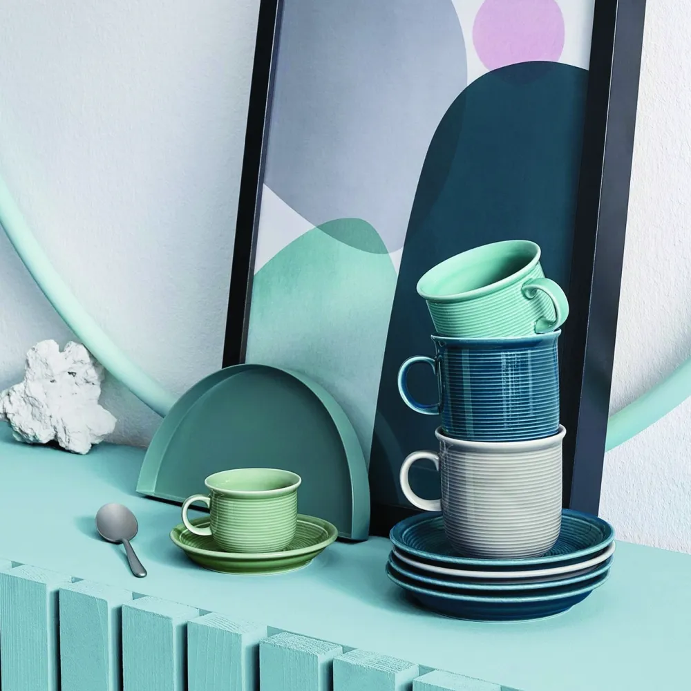 Thomas Mok Trend Colour With Handle Ice Blue 280 ml