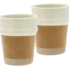 Mok Villa Collection Evig Amber Cream 0,35 L (Set van 2)