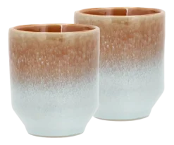 Mok Villa Collection Styles Blue Amber 0,18 L (Set van 2)