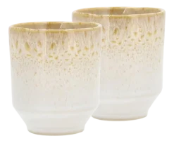 Mok Villa Collection Styles Cream Sand 0,18 L (Set van 2)