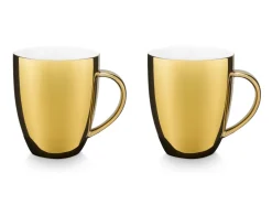 VT Wonen Mok vtwonen With Ear Gold 250 ml (Set van 2)