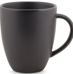 Mok vtwonen With Ear Matt Black 250 ml (6-delig)