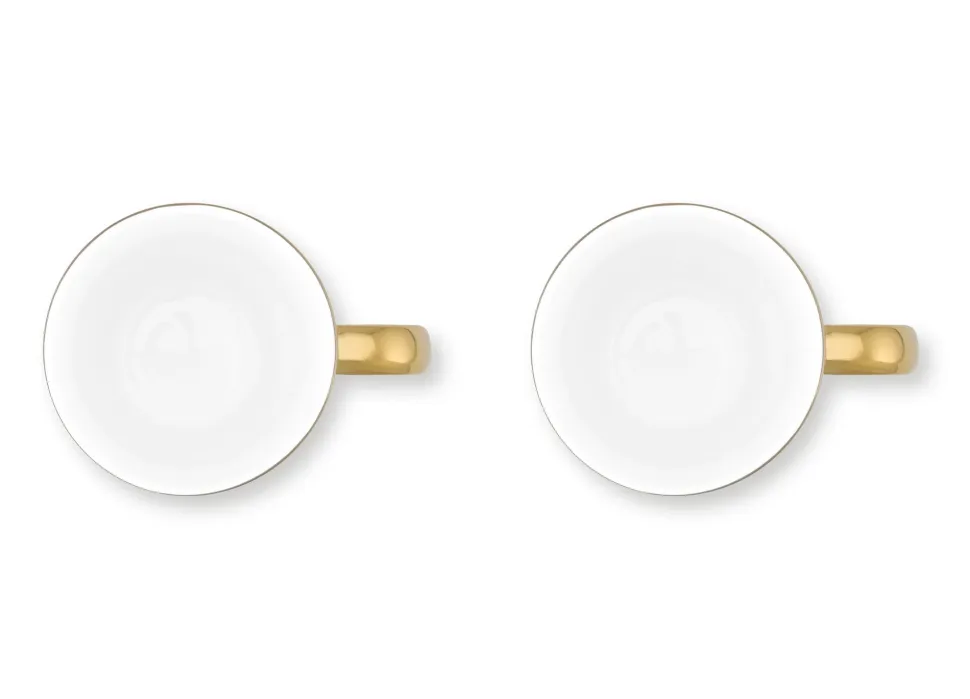 Mok vtwonen XL Gold 400 ml (Set van 2)
