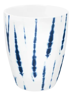 VT Wonen Mok vtwonen XL Without Ear Tie-Dye White 400 ml (Set van 4) Sale