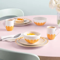 Villeroy & Boch Mueslikom Fleur Soleil Ø14cm (4 delig) Online