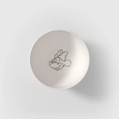 Mueslikom Villeroy & Boch Manufacture Rock Mickey Mouse Blanc 430ml (Set van 4)
