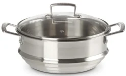 Le Creuset Multi-stoommand RVS 20 + 24 cm Clearance
